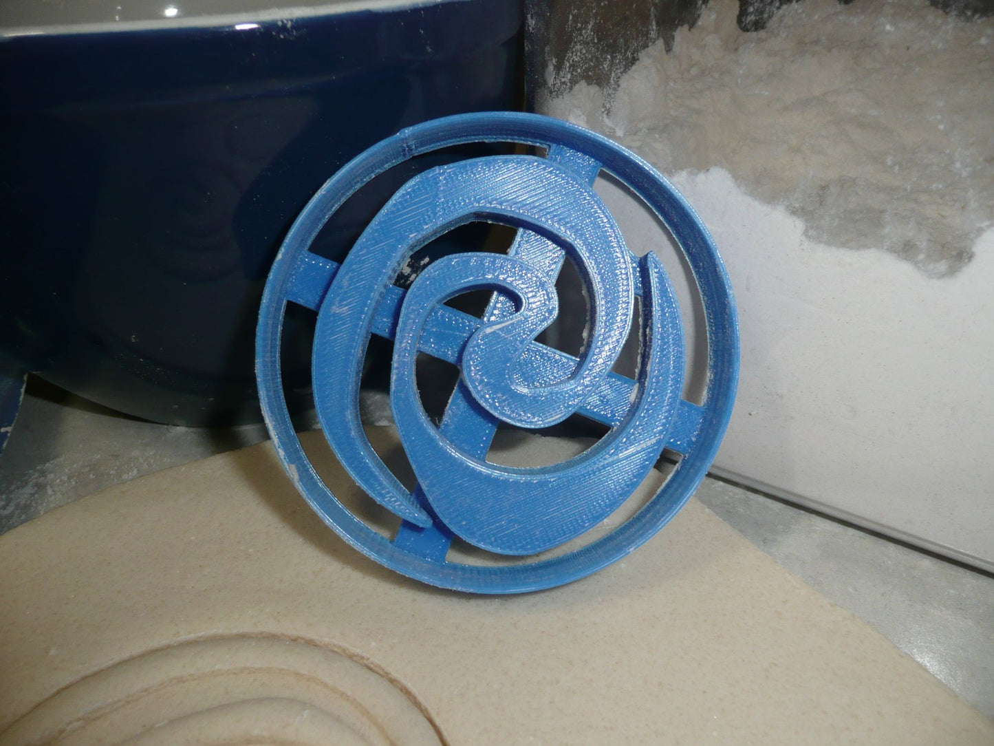 Spiral Swirl Symbol from Moana Kids Movie Cookie Cutter Made In USA PR2658