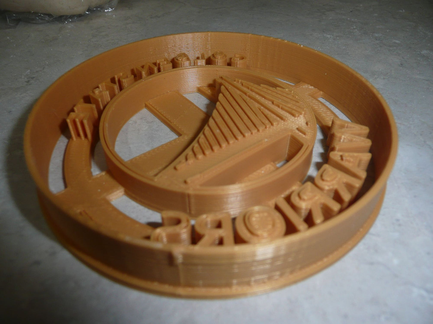 Golden State Warriors Basketball Team Cookie Cutter Made In USA PR2676
