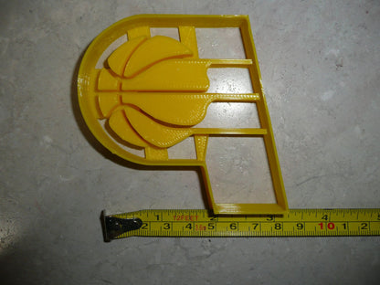 Indiana Pacers Basketball Team Sports Cookie Cutter Made In USA PR2720