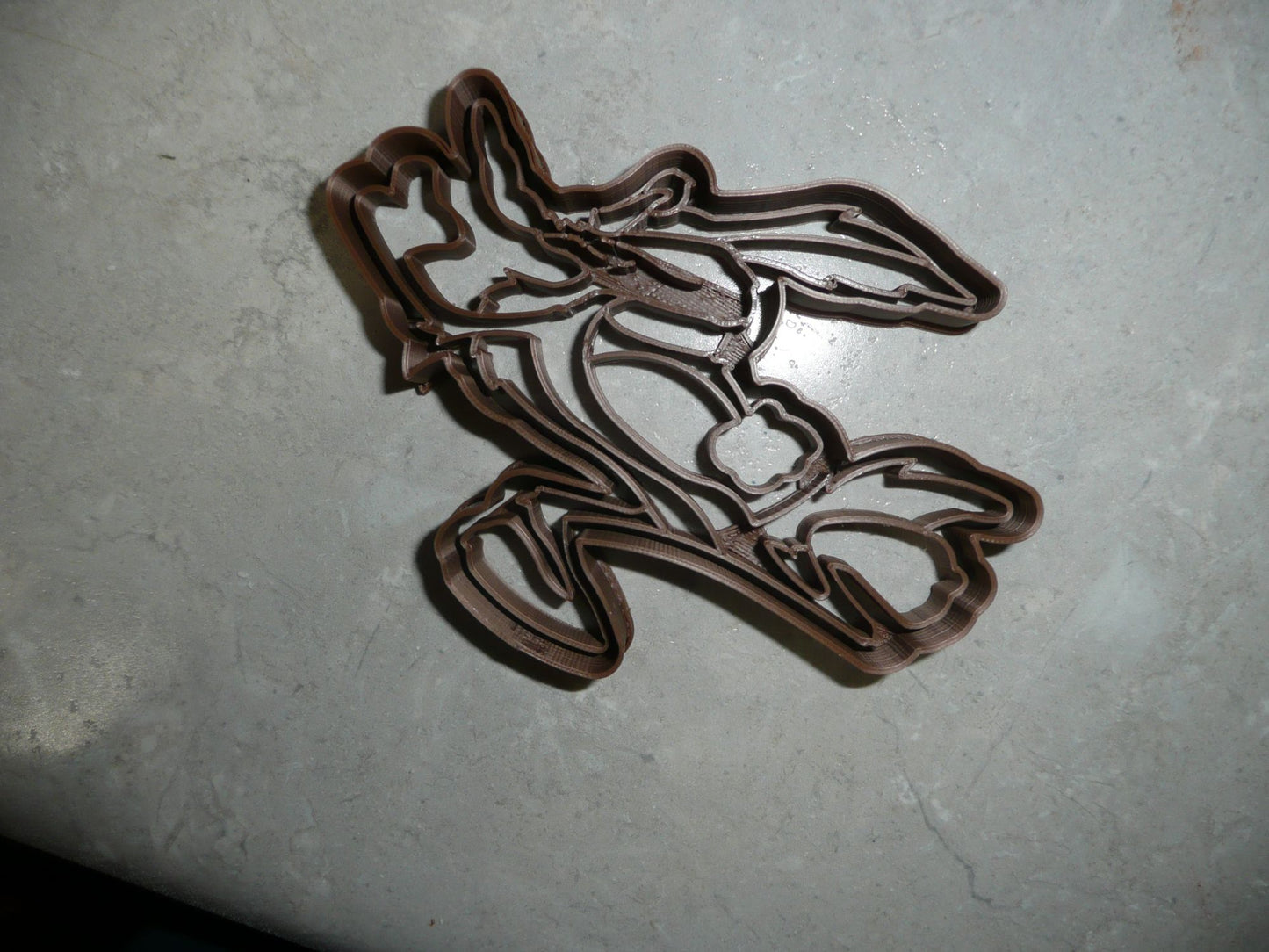 Wyle E Coyote Wylie Wile Wily Cartoon Cookie Cutter Made In USA PR2825