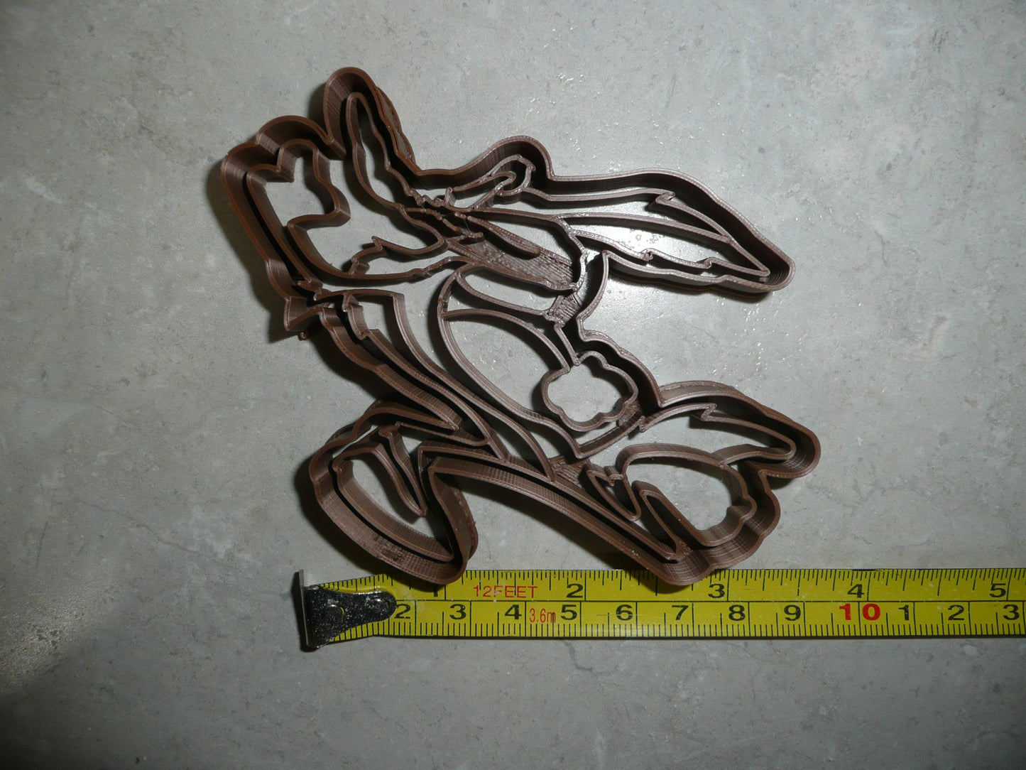 Wyle E Coyote Wylie Wile Wily Cartoon Cookie Cutter Made In USA PR2825