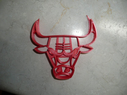 Chicago Bulls Basketball Team Sports Cookie Cutter Made In USA PR2712