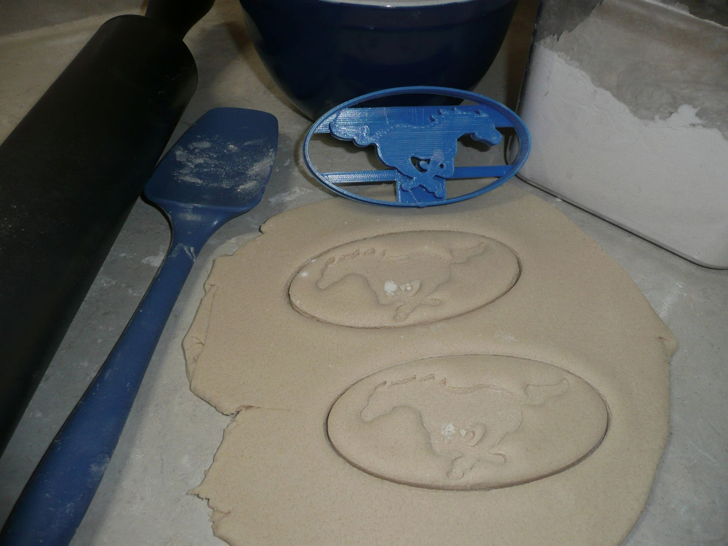 Mustang Horse Sports Car Vehicle Logo Cookie Cutter Made In USA PR2670