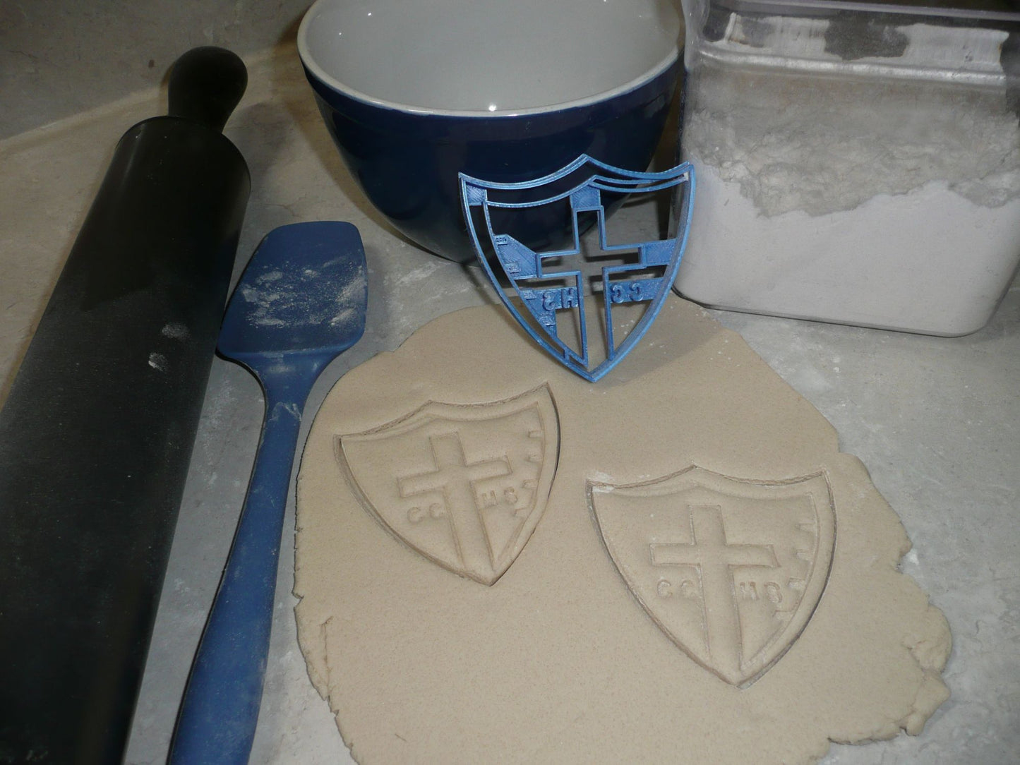 Covenant Christian HS Indiana Shield Cookie Cutter Made In USA PR2721