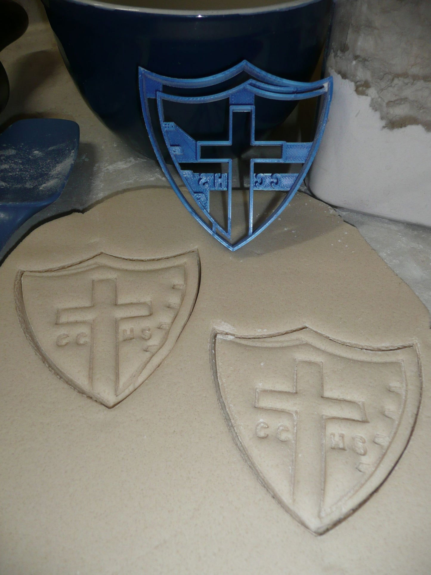 Covenant Christian HS Indiana Shield Cookie Cutter Made In USA PR2721