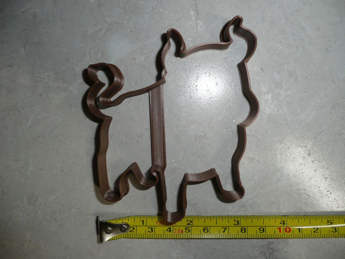 Bull Rodeo Animal Horns Cattle Farm Cookie Cutter Made In USA PR2750