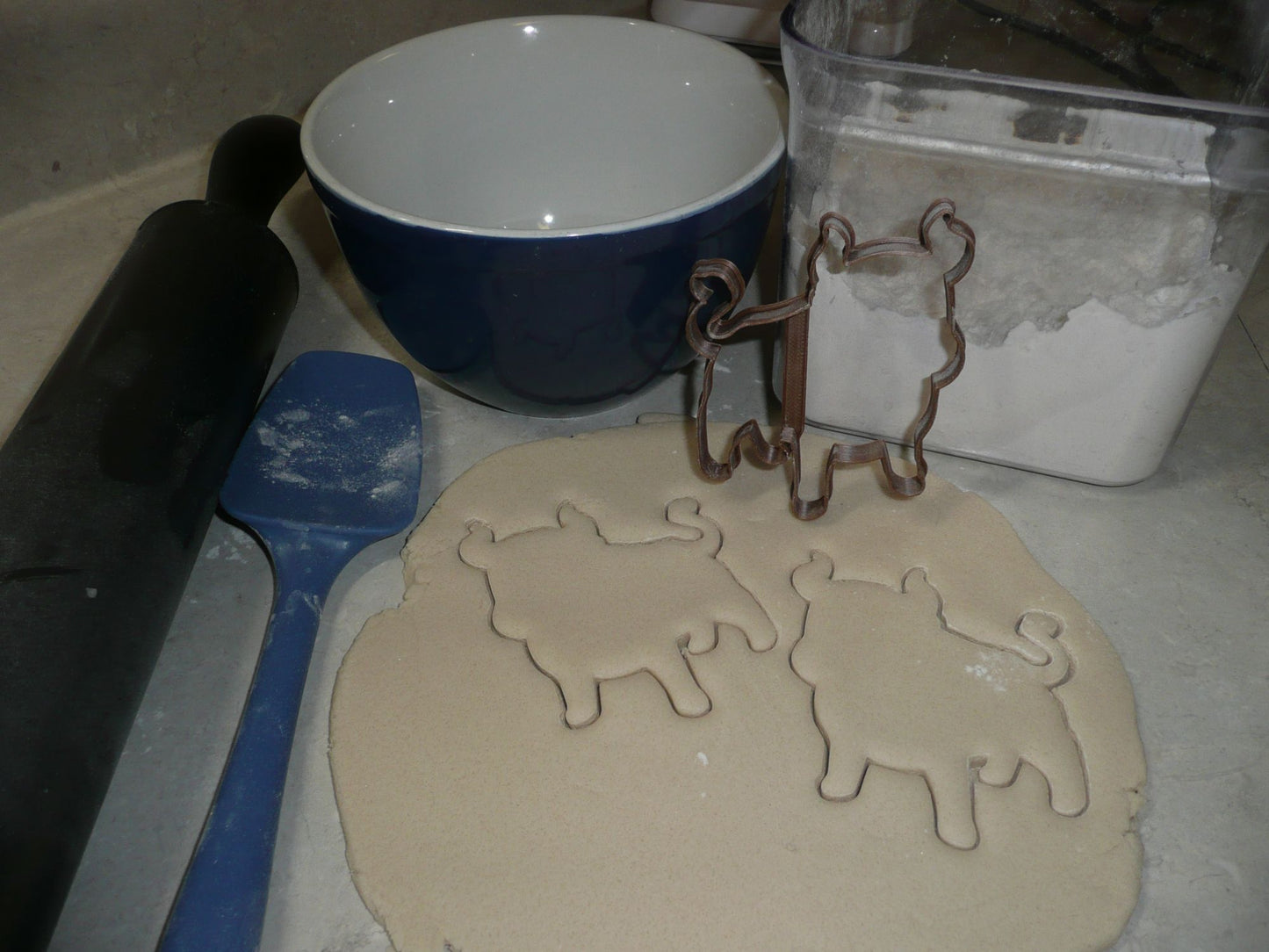Bull Rodeo Animal Horns Cattle Farm Cookie Cutter Made In USA PR2750