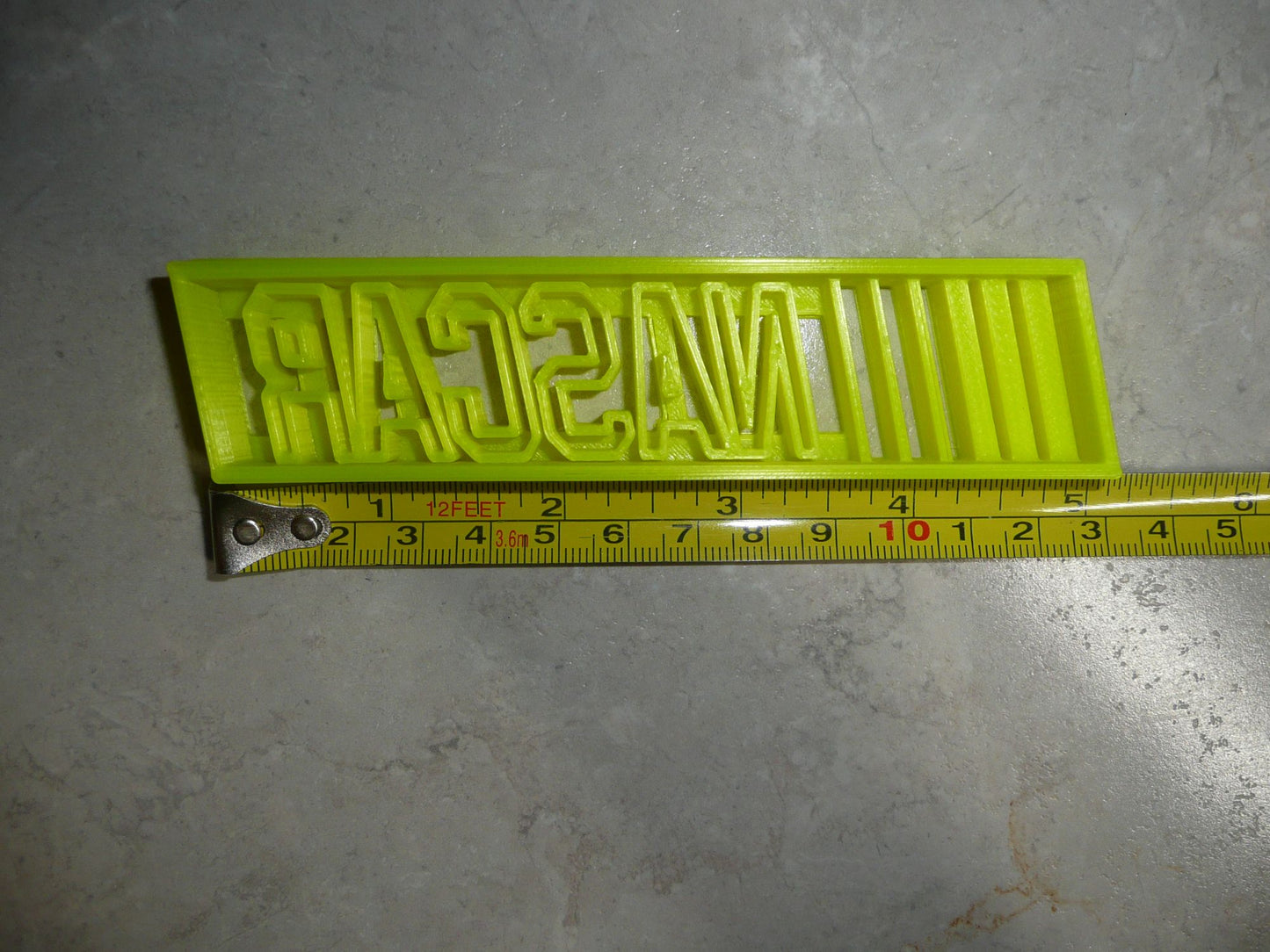 Nascar Stock Car Racing Victory Lane Cookie Cutter Made In USA PR2604