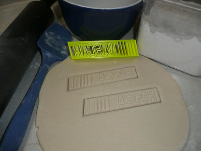 Nascar Stock Car Racing Victory Lane Cookie Cutter Made In USA PR2604