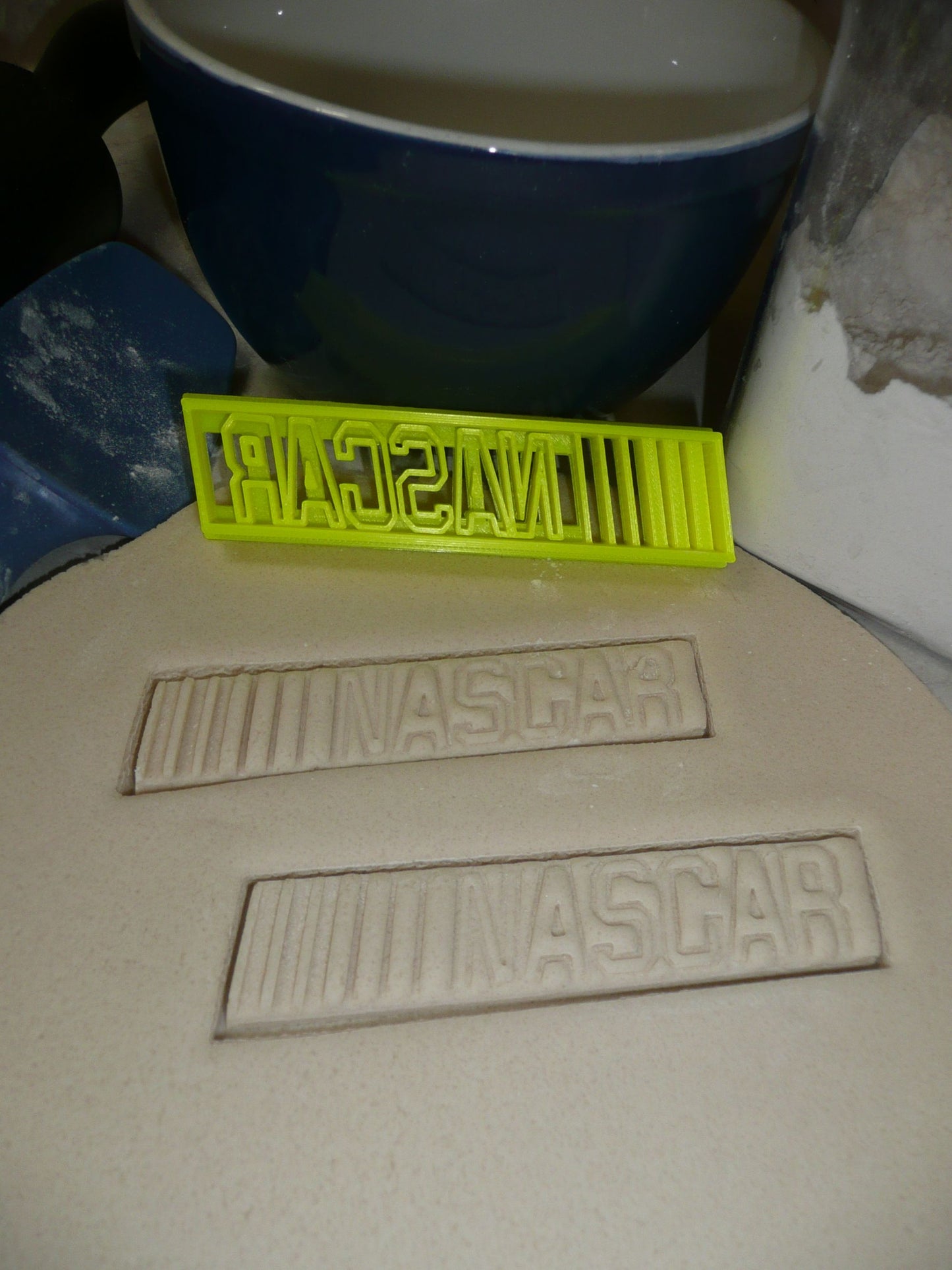 Nascar Stock Car Racing Victory Lane Cookie Cutter Made In USA PR2604