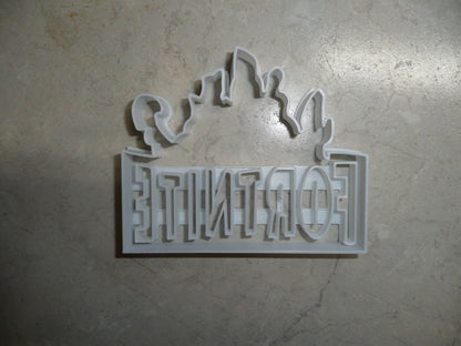 Fortnite Battle Royale Video Game Cookie Cutter Made In USA PR2674