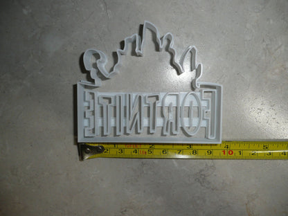 Fortnite Battle Royale Video Game Cookie Cutter Made In USA PR2674