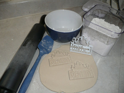 Fortnite Battle Royale Video Game Cookie Cutter Made In USA PR2674