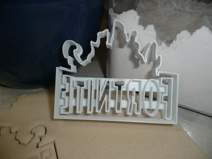 Fortnite Battle Royale Video Game Cookie Cutter Made In USA PR2674