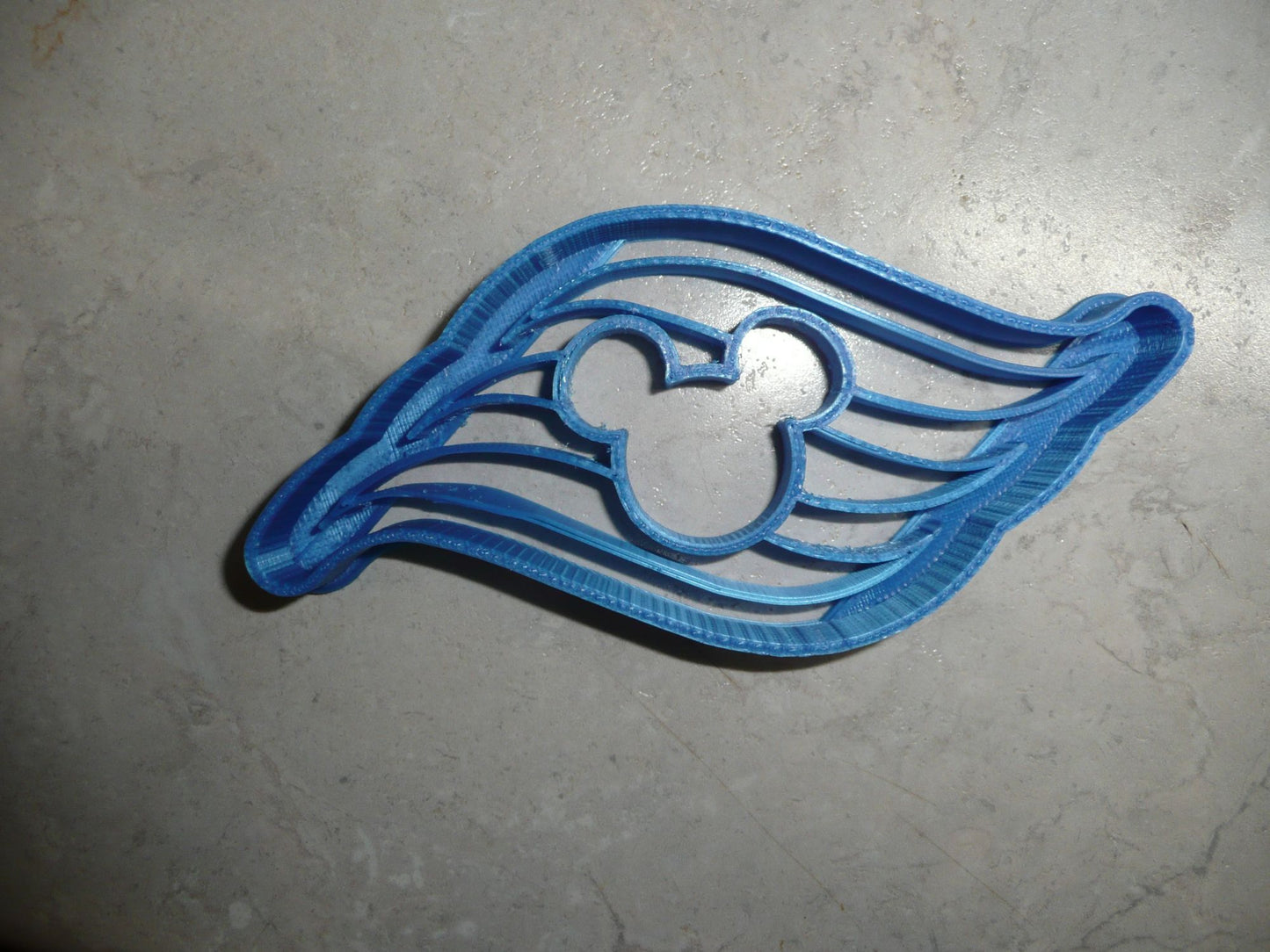 Mickey Mouse Head On Cruise Line Flag Cookie Cutter Made In USA PR2722