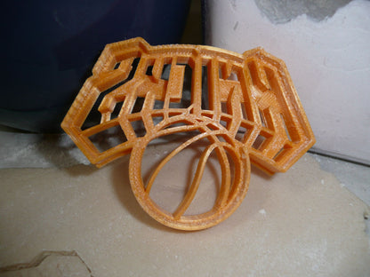 New York Knicks Basketball Team Sports Cookie Cutter Made In USA PR2744