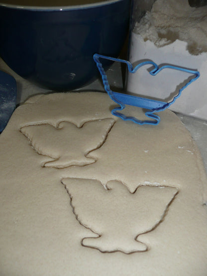 Eagle Outline American Bird Flying Animal Cookie Cutter Made In USA PR2747