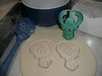Milwaukee Bucks Basketball Team Sports Cookie Cutter Made In USA PR2751