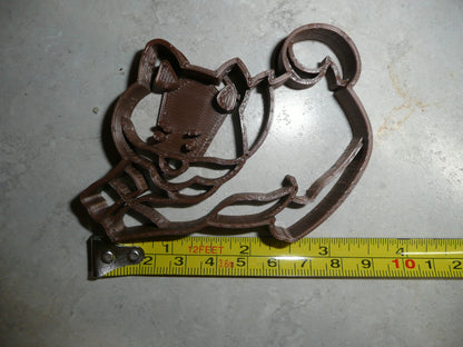 Stretching Corgi Dog Puppy Breed Pembroke Welsh Cookie Cutter Made In USA PR2476