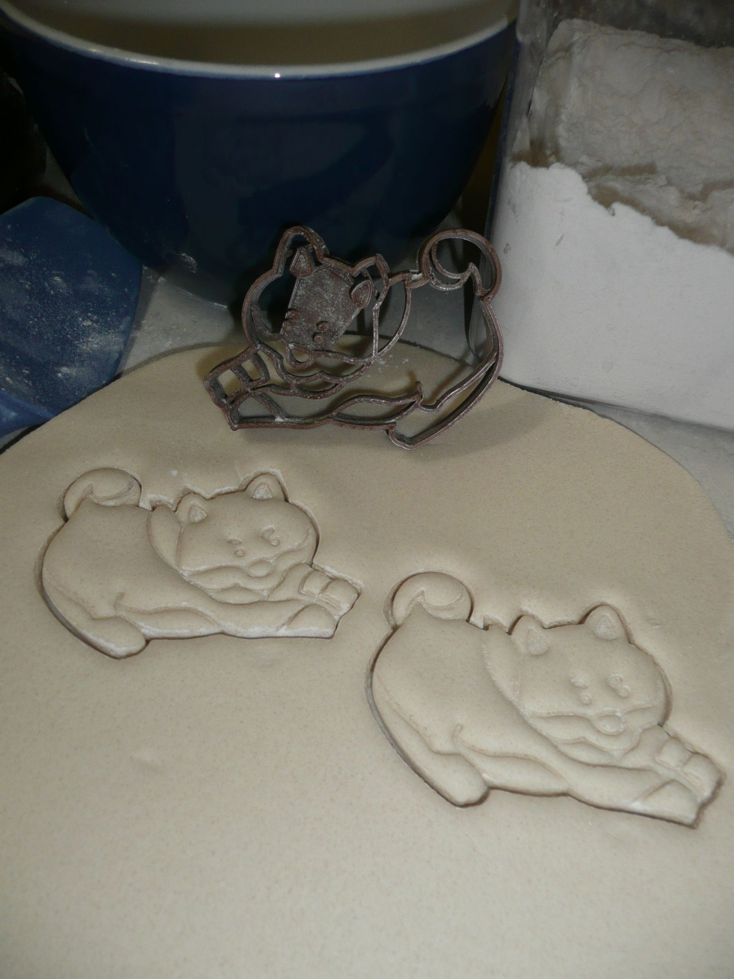 Stretching Corgi Dog Puppy Breed Pembroke Welsh Cookie Cutter Made In USA PR2476