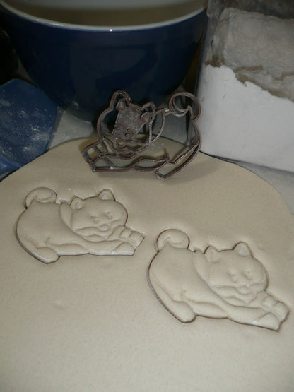 Stretching Corgi Dog Puppy Breed Pembroke Welsh Cookie Cutter Made In USA PR2476