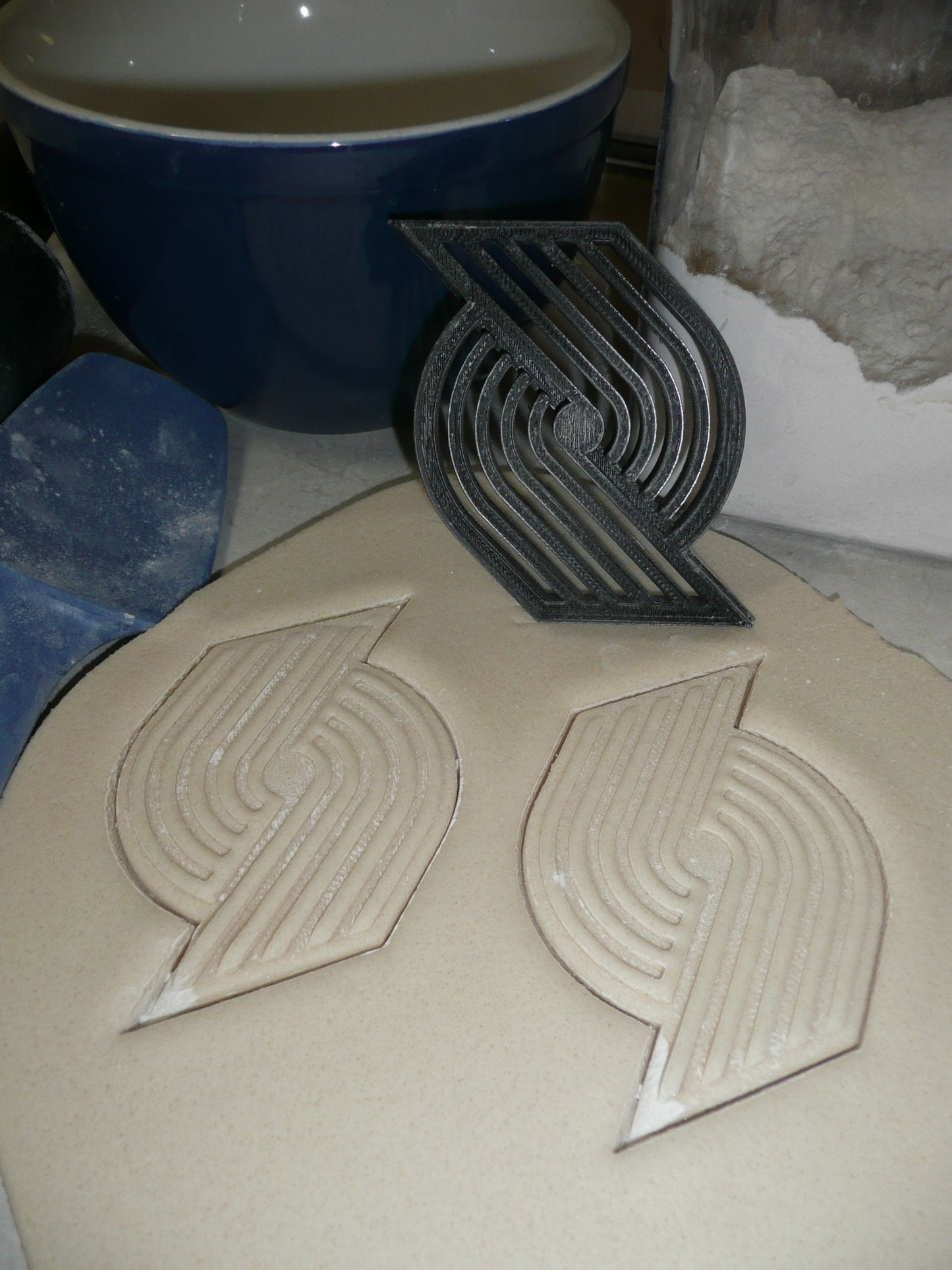 Portland Trail Blazers Basketball Team Cookie Cutter Made In USA PR2749