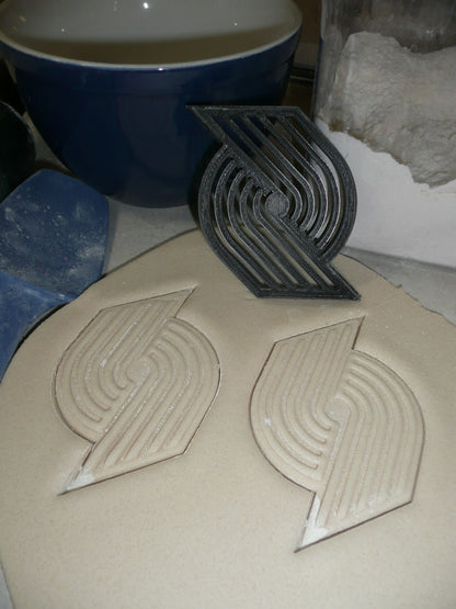 Portland Trail Blazers Basketball Team Cookie Cutter Made In USA PR2749