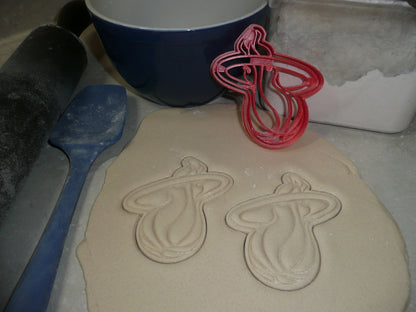 Miami Heat Basketball Team Sports Athletics Cookie Cutter USA PR2752