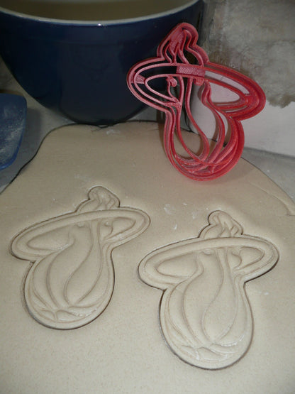 Miami Heat Basketball Team Sports Athletics Cookie Cutter USA PR2752