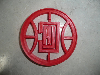 Los Angeles Clippers Basketball Team Cookie Cutter Made In USA PR2760