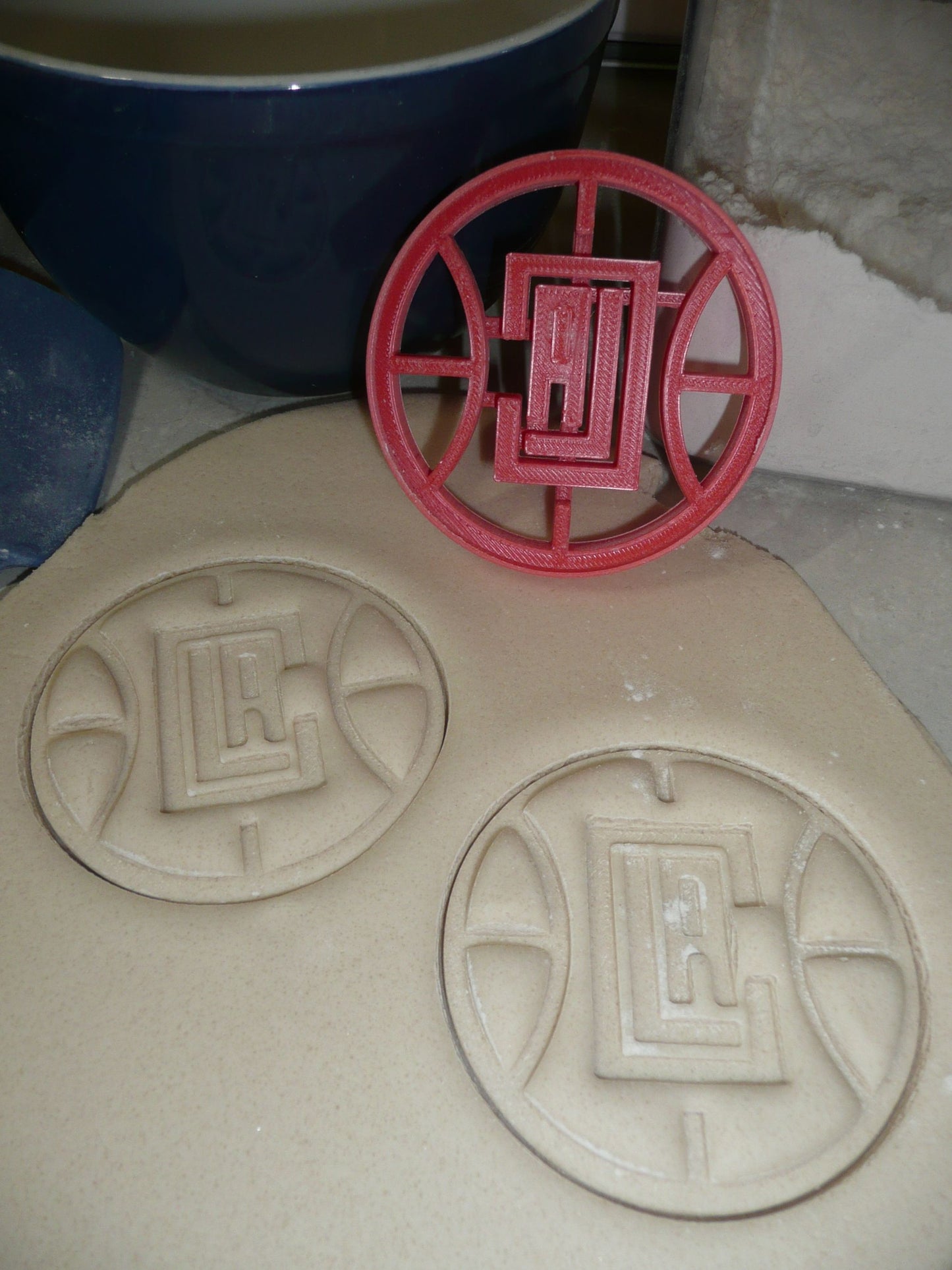 Los Angeles Clippers Basketball Team Cookie Cutter Made In USA PR2760