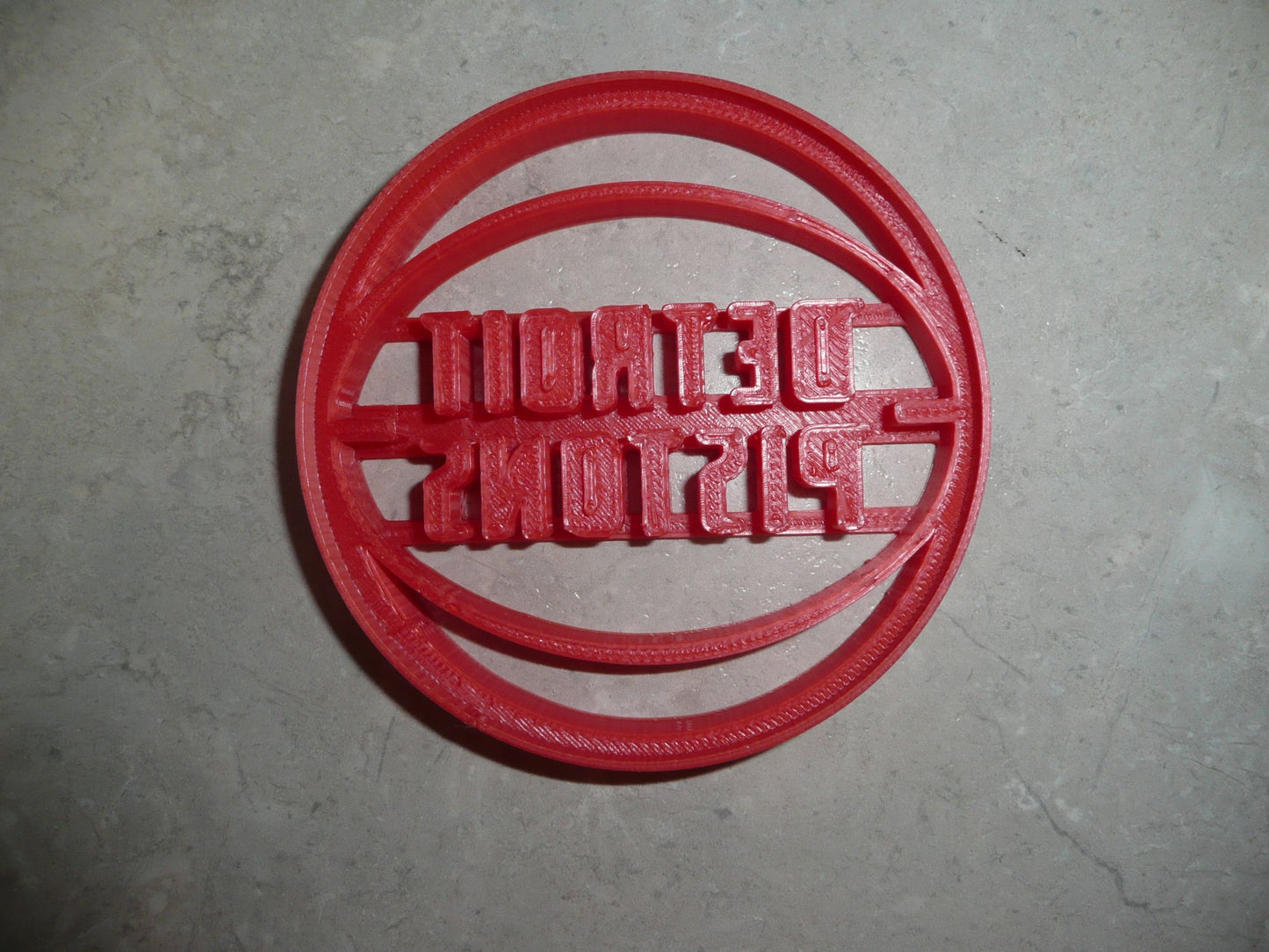 Detroit Pistons Basketball Team Sports Cookie Cutter Made In USA PR2763