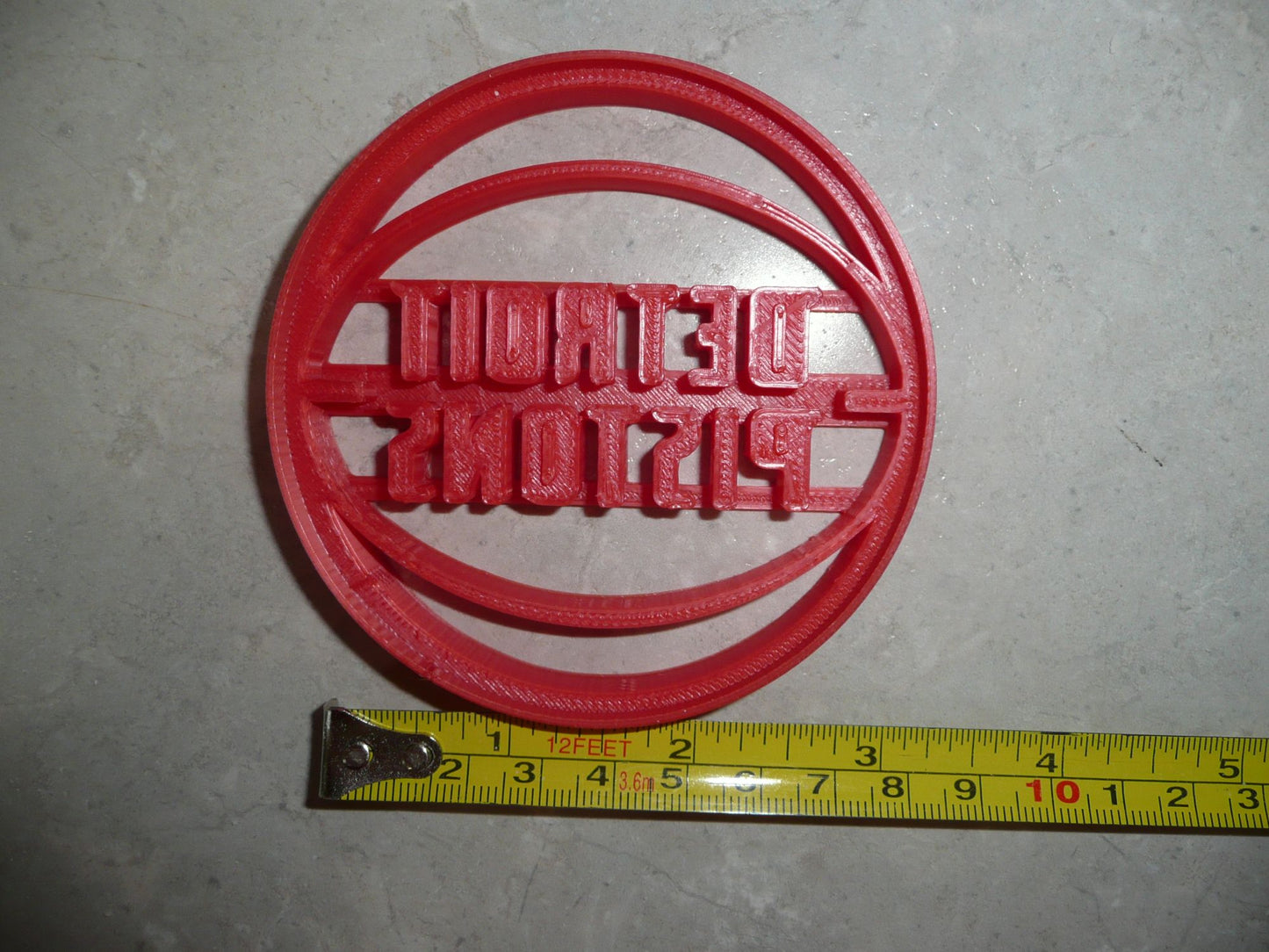 Detroit Pistons Basketball Team Sports Cookie Cutter Made In USA PR2763