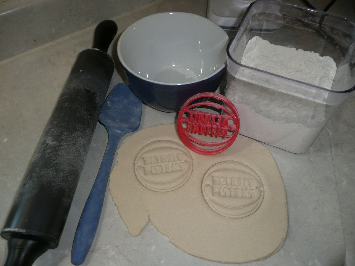 Detroit Pistons Basketball Team Sports Cookie Cutter Made In USA PR2763
