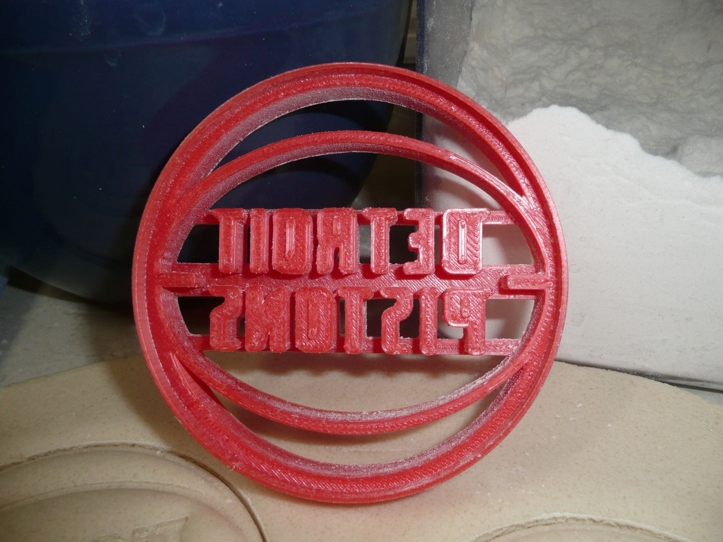 Detroit Pistons Basketball Team Sports Cookie Cutter Made In USA PR2763