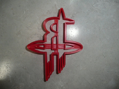 Houston Rockets R Logo Basketball Team Cookie Cutter Made In USA PR2837