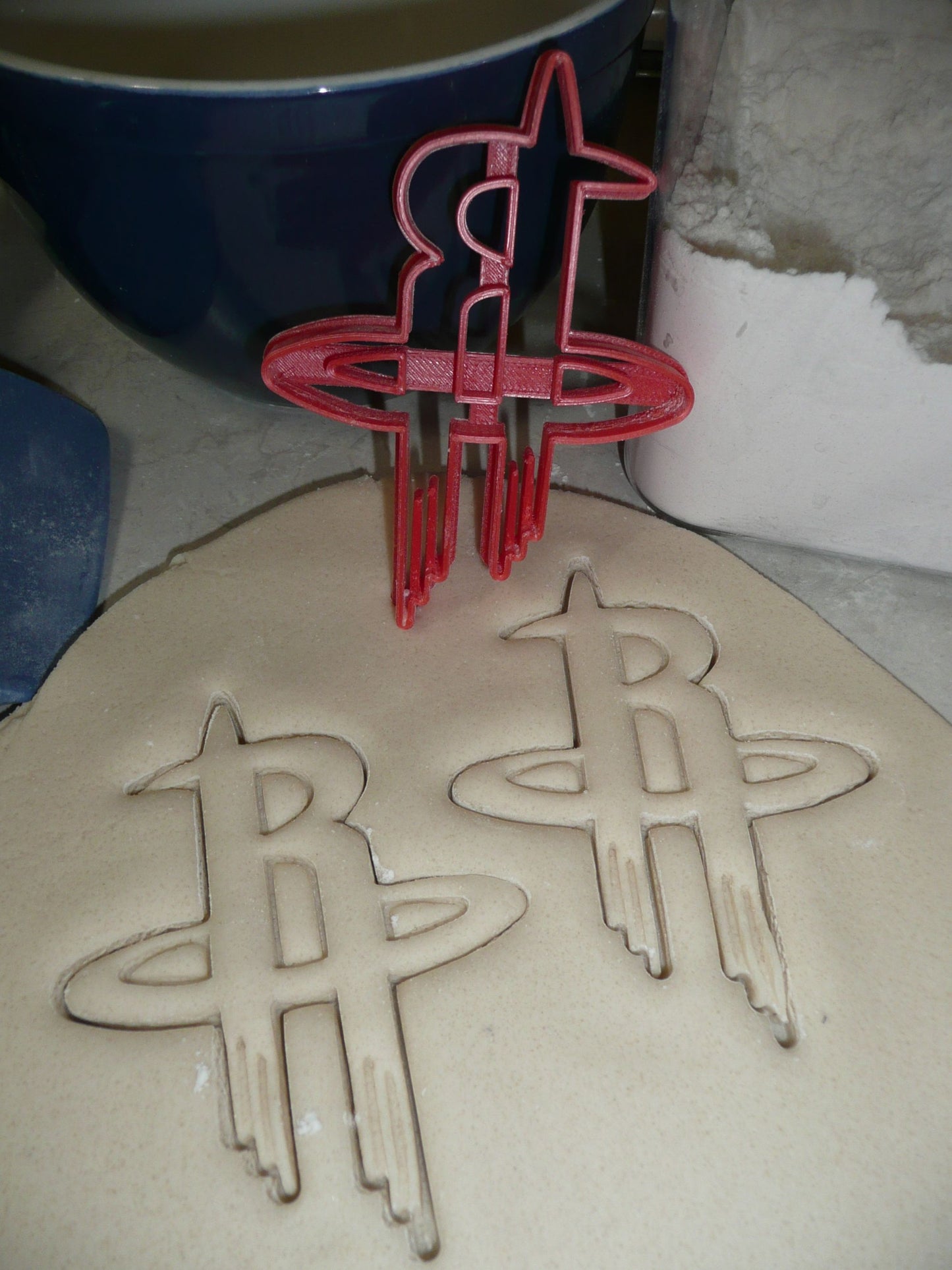 Houston Rockets R Logo Basketball Team Cookie Cutter Made In USA PR2837