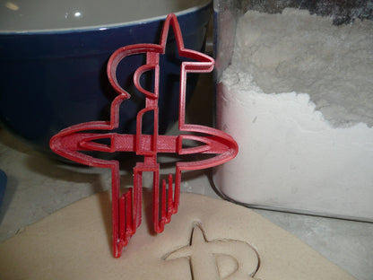Houston Rockets R Logo Basketball Team Cookie Cutter Made In USA PR2837