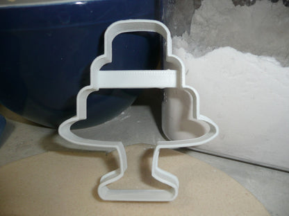 Tiered Cake On Stand Shower Birthday Cookie Cutter Made In USA PR2843