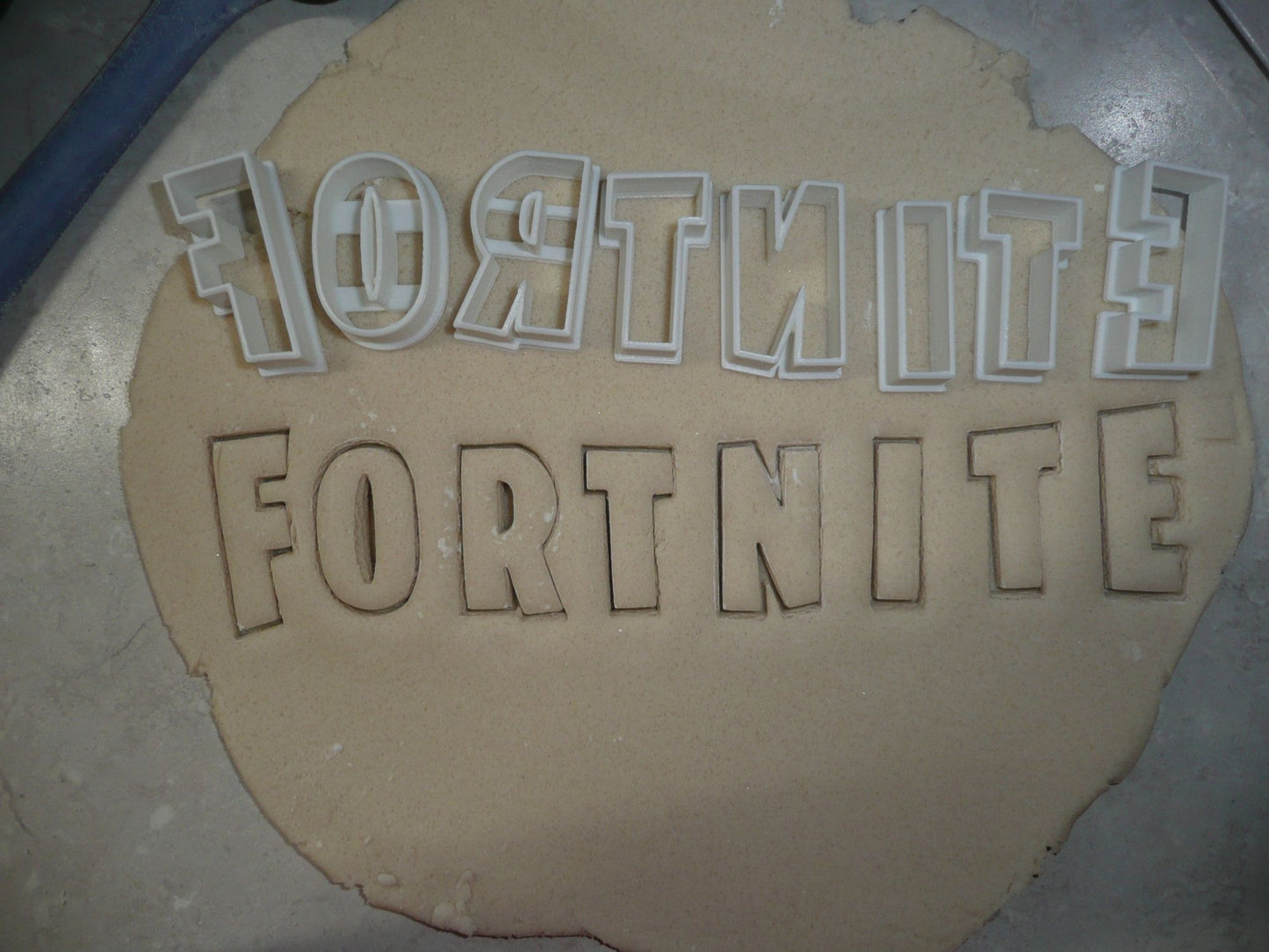 Fortnite Letters 8 piece Video Game Cookie Cutter Made In USA PR2847