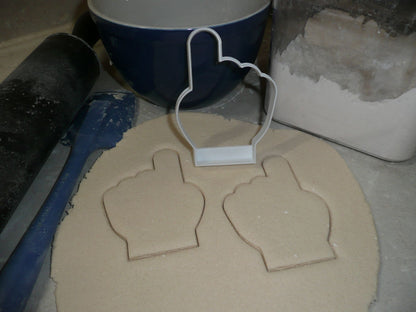 Foam Hand Finger Number 1 One Team Sports Cookie Cutter Made In USA PR2861