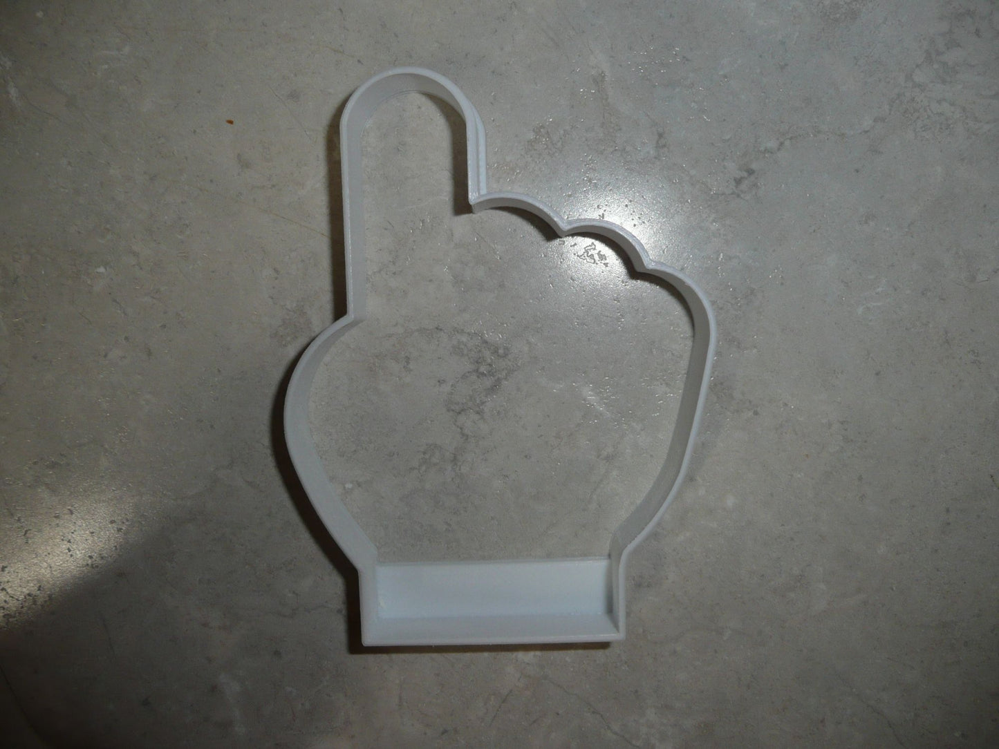 Foam Hand Finger Number 1 One Team Sports Cookie Cutter Made In USA PR2861