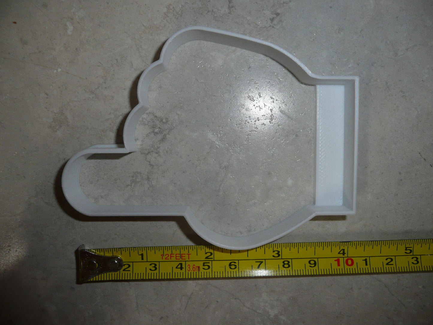 Foam Hand Finger Number 1 One Team Sports Cookie Cutter Made In USA PR2861