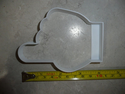 Foam Hand Finger Number 1 One Team Sports Cookie Cutter Made In USA PR2861