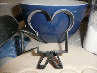 Movie Camera Cinema Film Projector Cookie Cutter Made In USA PR2872