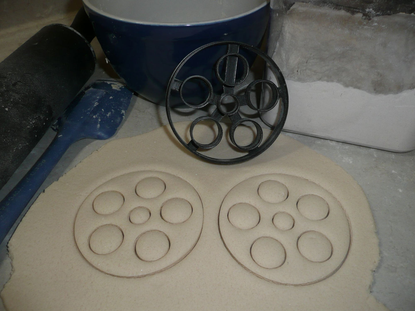 Movie Film Reel Cinema Projector Cookie Cutter Made In USA PR2873