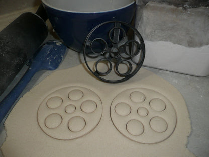 Movie Film Reel Cinema Projector Cookie Cutter Made In USA PR2873