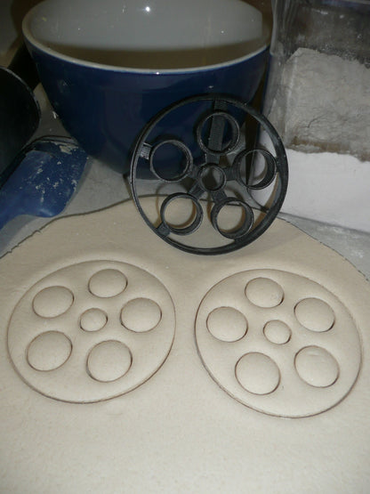 Movie Film Reel Cinema Projector Cookie Cutter Made In USA PR2873