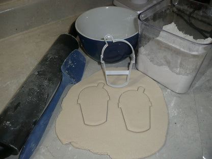 Milkshake Shake Iced Blended Coffee Drink Cup Cookie Cutter Made In USA PR2875