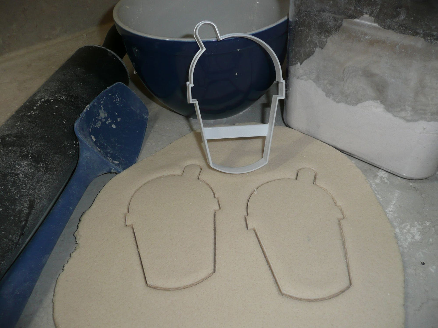 Milkshake Shake Iced Blended Coffee Drink Cup Cookie Cutter Made In USA PR2875